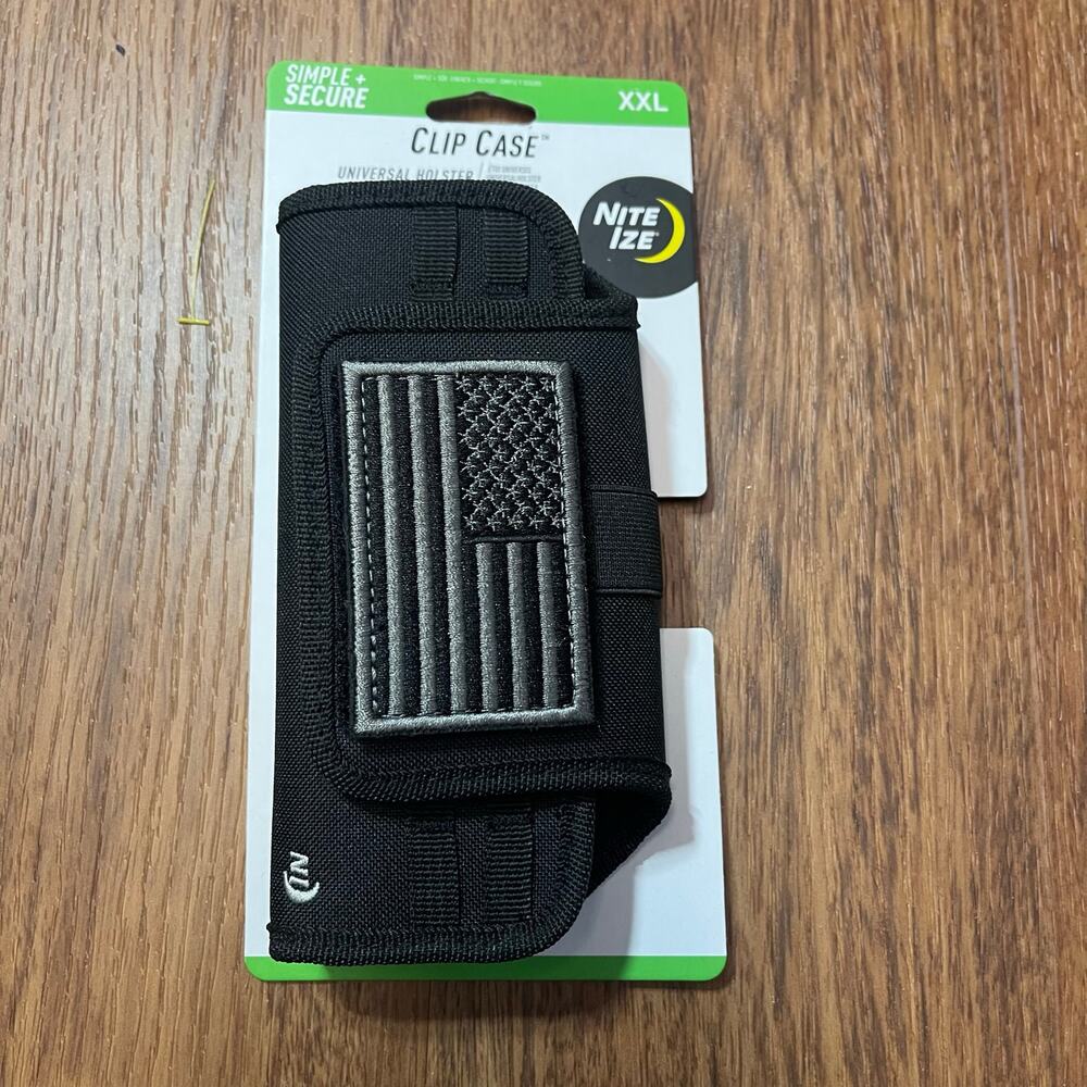Nite Ize XXL US Flag Universal Pouch Holster Case for utility Tools phones NWT
